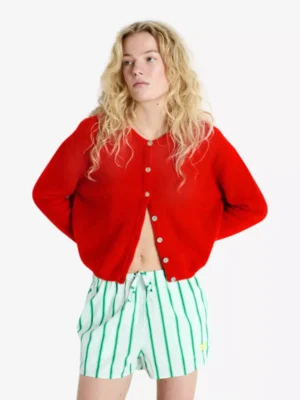 American vintage American vintage truien & vesten Vito19e Rood