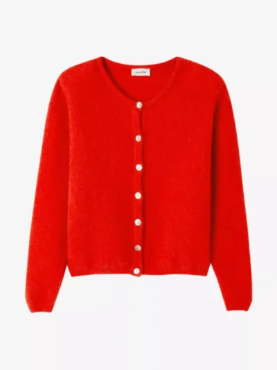 American vintage American vintage truien & vesten Vito19e Rood
