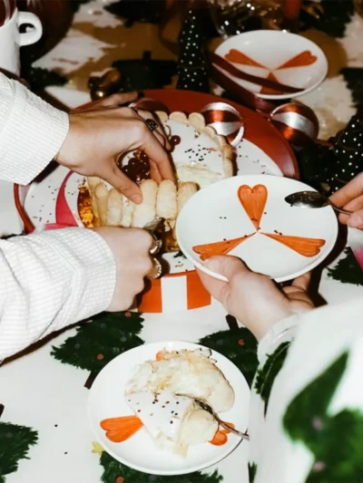 Anna + Nina Anna + Nina accessoires Classic love dessert Wit