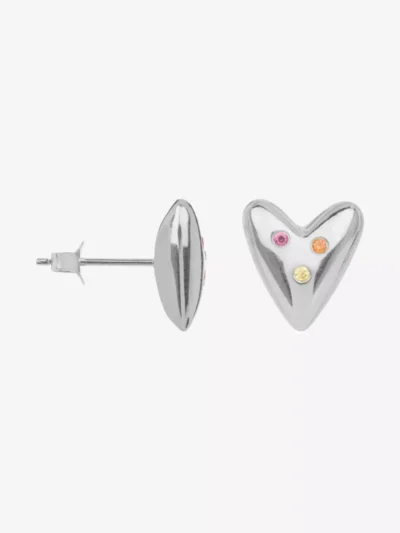 Anna + Nina Anna + Nina accessoires Karma stud Zilver