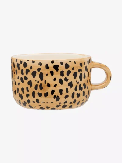 Anna + Nina Anna + Nina accessoires Leopard cappuccino m Bruin