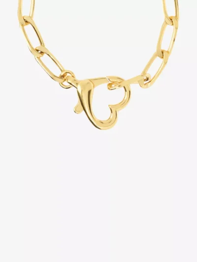 Anna + Nina Anna + Nina accessoires Locked love bracelet Goud