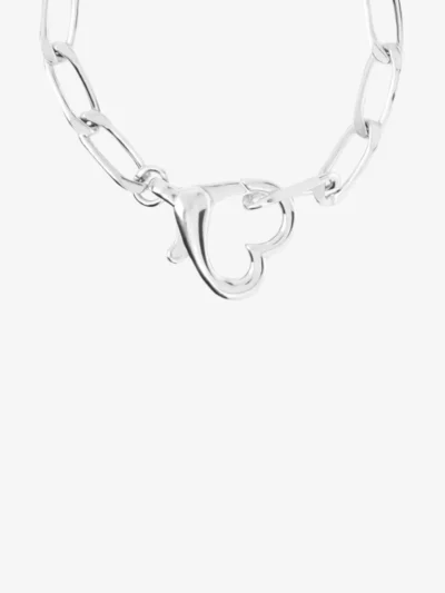 Anna + Nina Anna + Nina accessoires Locked love bracelet Zilver