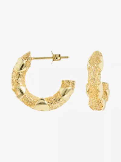 Anna + Nina Anna + Nina accessoires Love city hoop earri Goud