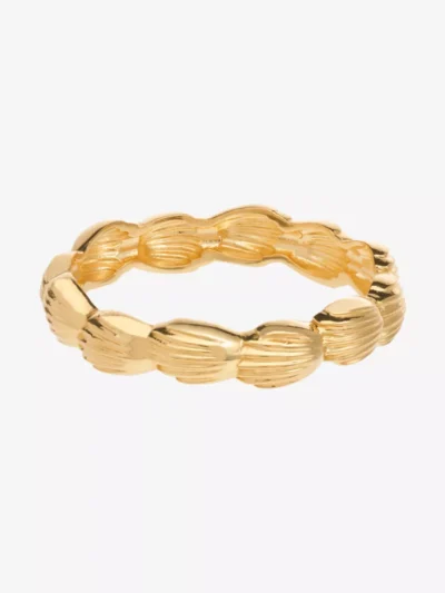Anna + Nina Anna + Nina accessoires Madeleine ring Goud