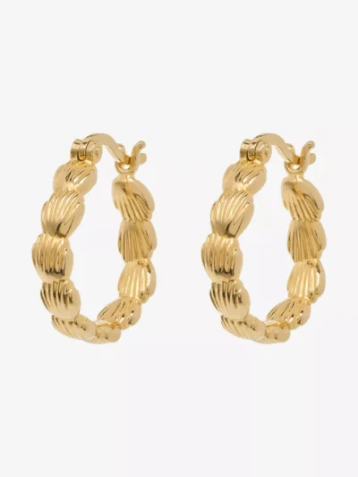 Anna + Nina Anna + Nina accessoires Small madeleine hoop Goud