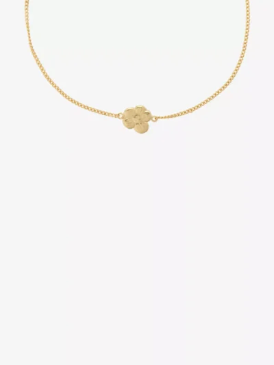Anna + Nina Anna + Nina accessoires Soul flower bracelet Goud