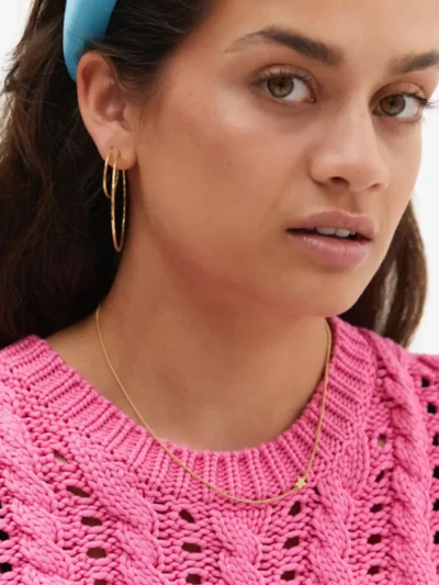 Anna + Nina Anna + Nina accessoires Stellar necklace Goud
