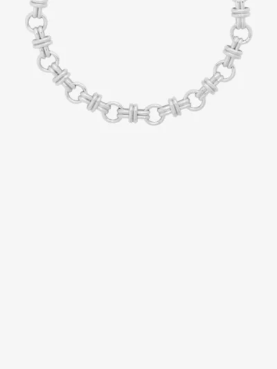 Anna + Nina Anna + Nina accessoires Twin rolo bracelet Zilver