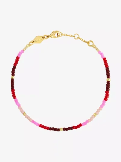 Anni Lu Anni Lu accessoires Tie dye bracelet Rood
