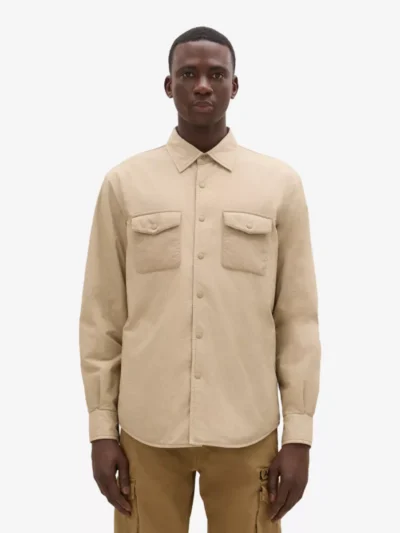 Aspesi Aspesi colberts & overshirts Ce19 g329 Beige