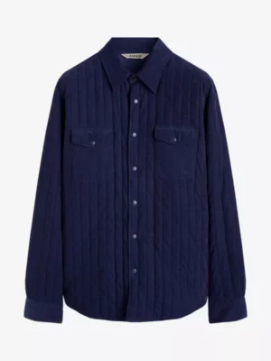 Aspesi Aspesi colberts & overshirts Ce27 g536 Blauw
