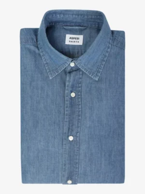 Aspesi Aspesi overhemden Ce89 v062 Blauw