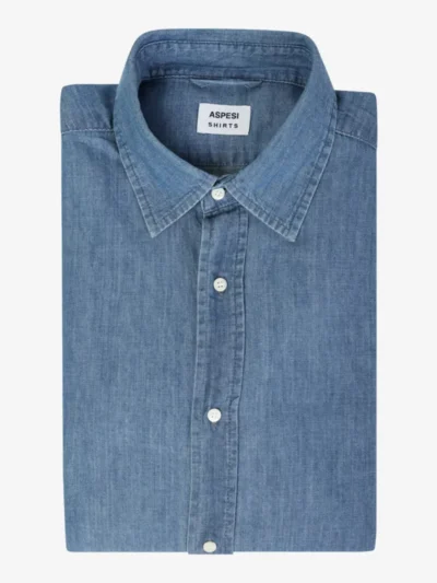 Aspesi Aspesi overhemden Ce89 v062 Blauw