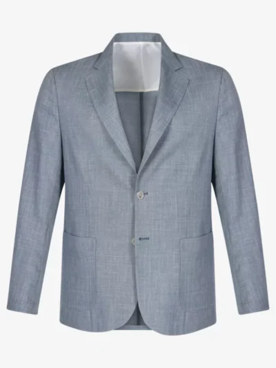 Barba Barba colberts & overshirts 41045 easu jacket Blauw