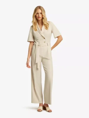 Beaumont Beaumont jumpsuits & pakken Bc13590251 roos Beige