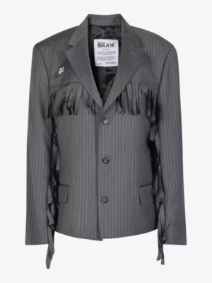 Blaze Blaze blazers Fringed blazer Grijs