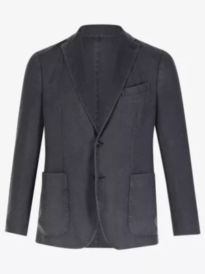 Boglioli Boglioli colberts & overshirts Fb3414 Blauw