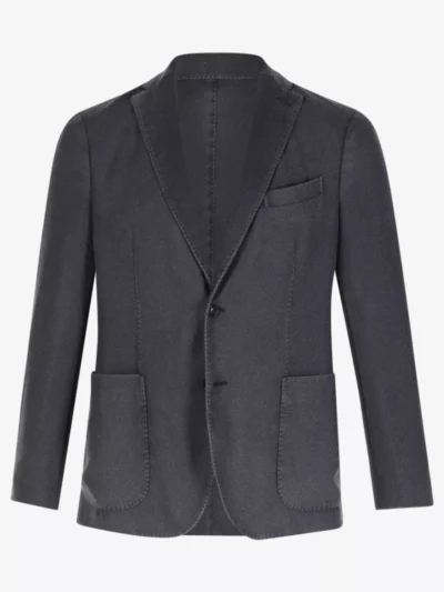 Boglioli Boglioli colberts & overshirts Fb3414 Blauw