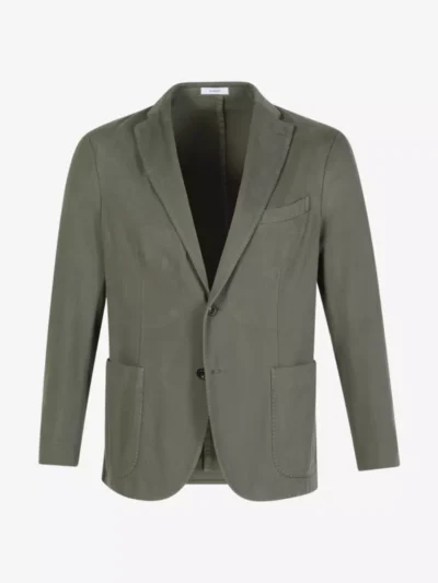 Boglioli Boglioli colberts & overshirts N1302q fa0422r Groen