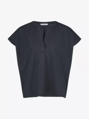 By-Bar By-Bar blouses & tunieken Amie poplin blouse Blauw
