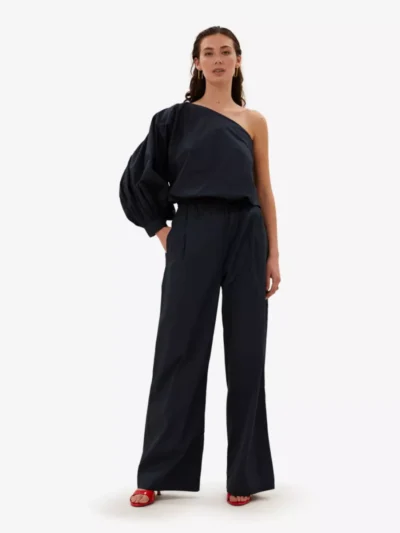 By-Bar By-Bar broeken Benji cotton pants Blauw
