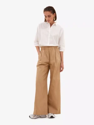 By-Bar By-Bar broeken Benji poplin pants Camel