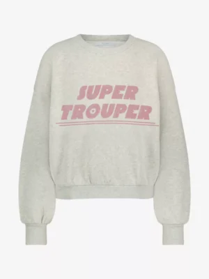 By-Bar By-Bar truien & vesten Bibi trouper sweater Grijs