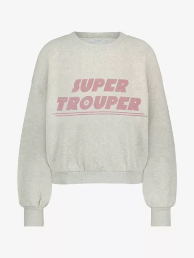 By-Bar By-Bar truien & vesten Bibi trouper sweater Grijs