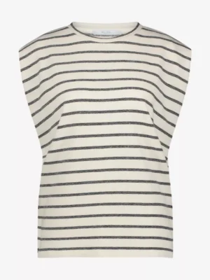 By-Bar By-Bar tshirts & tops Dide breton striped Beige