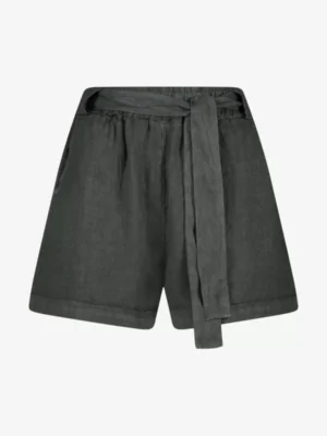By-Bar By-Bar broeken June linen short Grijs