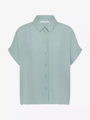 By-Bar By-Bar blouses & tunieken Karly viscose blouse Groen