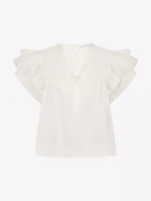 By-Bar By-Bar blouses & tunieken River poplin blouse Wit