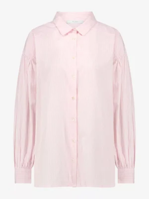 By-Bar By-Bar blouses & tunieken Sarah pink pinstripe Roze