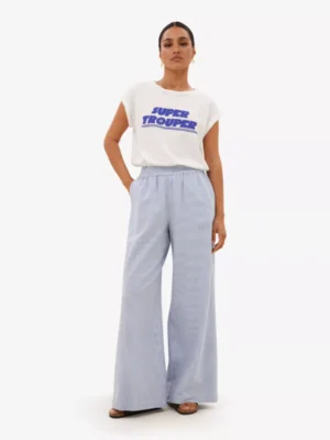 By-Bar By-Bar tshirts & tops Thelma super trouper Wit