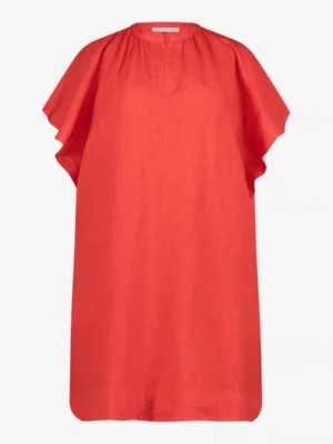 By-Bar By-Bar jurken Vina linen dress Grijs