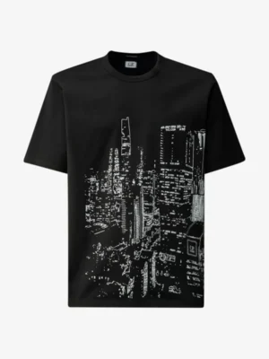 C. P. Company C. P. Company polo & tshirt 18clts044a 006370w Zwart