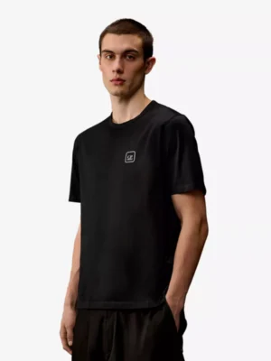 C. P. Company C. P. Company polo & tshirt 18clts049a 006370w Zwart