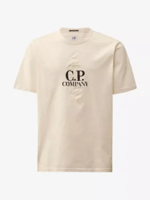 C. P. Company C. P. Company polo & tshirt 18cmts106a-110301w Wit