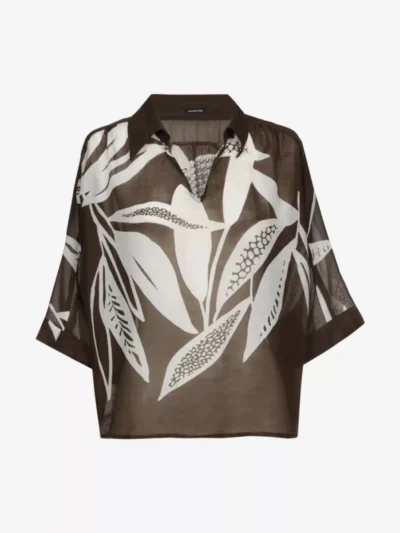 Caroline Biss Caroline Biss blouses & tunieken 1671 Bruin