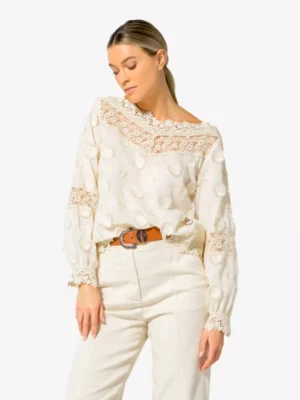 Caroline Biss Caroline Biss blouses & tunieken 1694 Beige