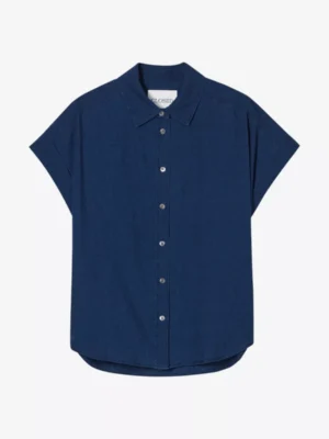 Closed Closed blouses & tunieken C94364-190-27 sleeve Blauw