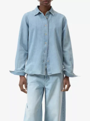 Closed Closed blouses & tunieken C94715-16c-3h classi Blauw