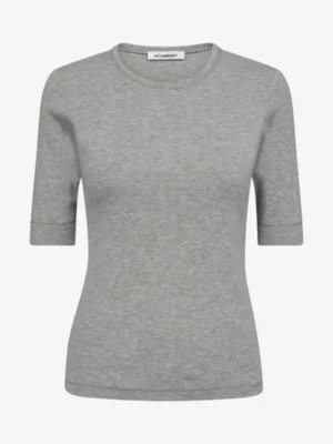 co'couture cocouture tshirts & tops 33016 grannycc tee Grijs