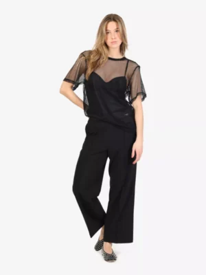 co'couture cocouture tshirts & tops 33133 nellycc net ov Zwart