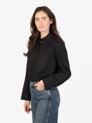 co'couture cocouture blouses & tunieken 35707 dandycc balloon Zwart