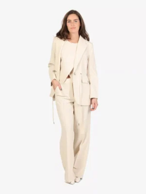 co'couture cocouture blazers Volacc pocket tie bl Beige