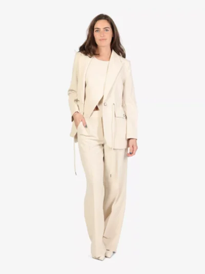 co'couture cocouture blazers Volacc pocket tie bl Beige
