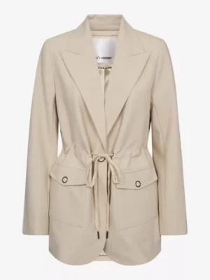 co'couture cocouture blazers Volacc pocket tie bl Beige