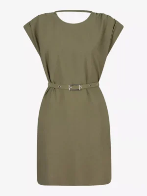 DANTE 6 DANTE 6 jurken 251122 blaidy dress Beige